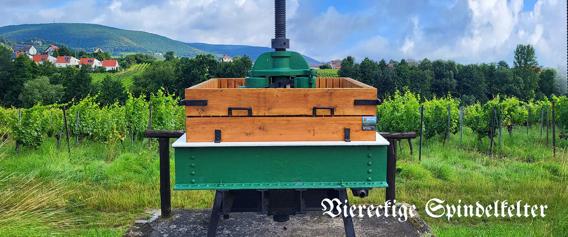 Viereckige Spindelkelter