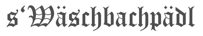 Schriftzug vom Weschbachpädel